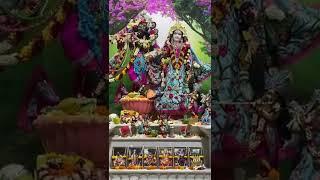 Evening Sandhya Aarti Darshan..from ISKCON….             #iskcon #darshan #krishna