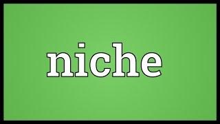 Niche Meaning