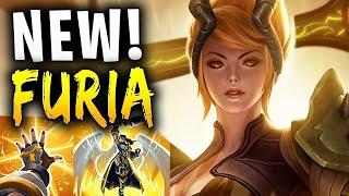 NEW FURIA CHERISH IS BIG! - Paladins Gameplay Build