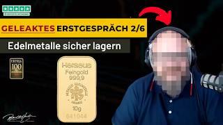 🟦 Dawids Erstgespräch: Von der Schweiz bis Singapur – Dein Gold sicher lagern️