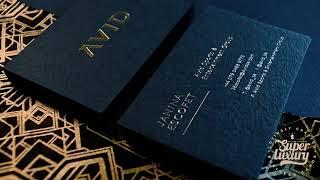 Super Luxury Business Cards UK  |  Textured Card