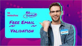 Free Email Validation Tools | Verify Email List in Bulk