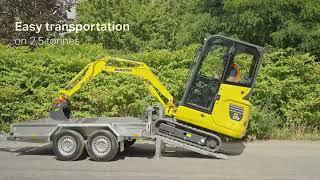 Komatsu PC17MR-5 mini excavator