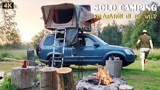 HONDA CR-V / ROOF TOP TENT and SOLO CAMPING