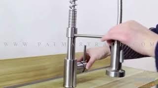 PALMAR FLEKO SPİRALLİ EVİYE BATARYASI KOLAY MONTAJ PULL-DOWN KITCHEN FAUCET #FLEKO #PALMAR