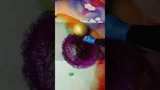 Beautiful Gold Silver Balloons And Mini 7Rainbows Balloons Pop Reverse Asmr #satisfying #balloonpop