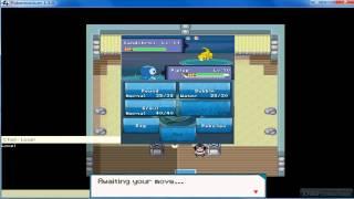 Pokemonium MMO gameplay