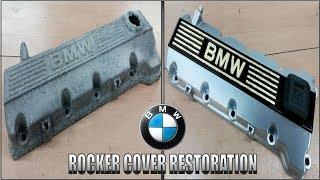 BMW E36 Cam Cover Restoration / Customization Wall Art Experiment