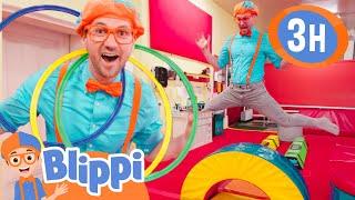 Blippi Learns Gymnastics | Blippi and Meekah Best Friend Adventures | Educational Videos for Kids