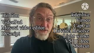 What Video Editor (with full on RANT on Adobe)