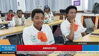 AMAKURU KURI BETV KU WA 13/12/2024