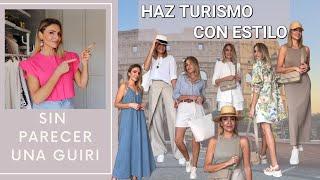 NO TE VISTAS DE DEPORTISTA PARA HACER TURISMO. Looks estilosos para viajar/ Asesora de Imagen y Moda