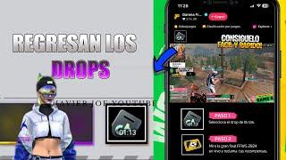 RÁPIDO REGRESAN LOS DROPS TIKTOK FREE FIRE CON NUEVOS PREMIOS TORNEO DE YOUTUBER FELICES FIESTAS