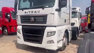 China Golden Brand Sitrak 4x2 440hp Used Heavy Duty Tractor Truck