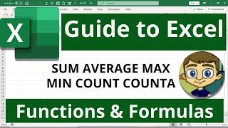 Beginner's Guide to Excel Functions and Formulas