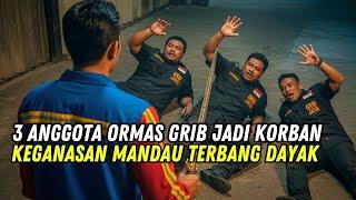 Adiknya Dinodai, Kasir Indomaret Asal Dayak Ngamuk Dengan Mandaunya! 3 Anggota GRIB Jadi Korban