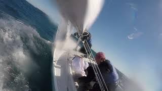 Dragon Gybe Set in 25 Knots in Cannes Grand Prix 2019