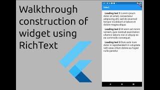 Using RichText widget for multiple weighted text