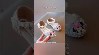 Disney Minnie Sandals#spring summer new girl princess shoes