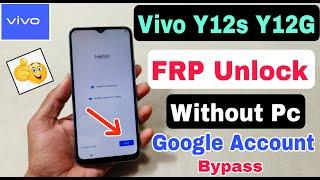 Vivo Y12s, Y12g FRP Unlock Without Pc | New Method | Vivo Y12s, Y12g Google Account Bypass |