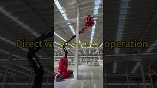11M Articulating Boom Lift Stress Test: Extreme Height Stability All-Terrain Performance #automobile