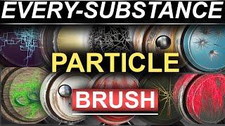 Substance-Painter: EVERY Particle Brush (EXPLAINED!!)