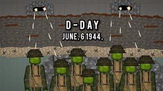 D-Day || Melon Playground || ( Remake ) WW2