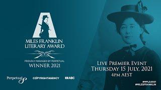 Miles Franklin Literary Award Winner Announcement 2021