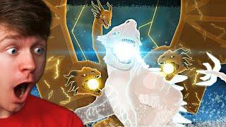 SHIMO vs KING GHIDORAH the ULTIMATE BATTLE! (Reaction)