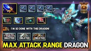 MAX ATTACK RANGE Offlane Winter Wyvern Aghs Scepter Item Build Endless Arctic Burn 7.36b DotA 2