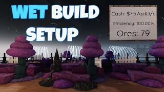 Wet Build guide in Roblox Tycoon RNG