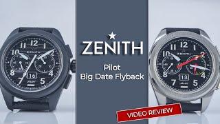 Zenith Pilot Big Date Flyback – A Neoclassical Interpretation of the Pilot Chronograph