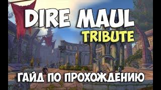 [WoW Classic] Dire Maul North: Tribute. Гайд по Прохождению Трибут Рана