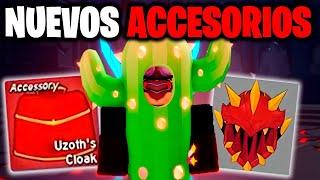 NUEVOS ACCESORIOS REVELADOS EN BLOX FRUITS UPDATE 24