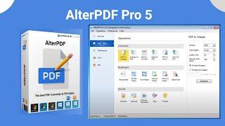 AlterPDF pro 5 Review Convert, modify, protect Software Informer