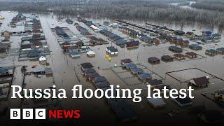 Russia flood: Thousands evacuated from homes as Ural river water levels continue to rise | BBC News