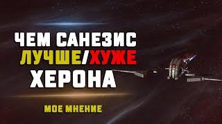 EVE Online. ОБЗОР НА Sunesis. СРАВНИВАВЕМ СКАН И ПВП С ХЕРОНОМ. Лучший корабль для новичка?