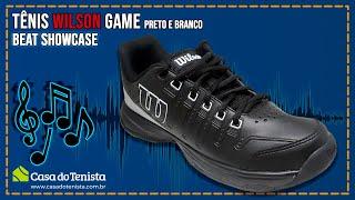 Tênis Wilson Game Preto e Branco "Beat" Showcase