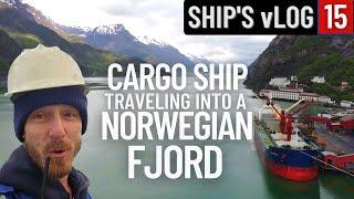 SAILING INTO A FJORD | ODDA NORWAY | SHIP'S vLOG 15 | LIFE AT SEA