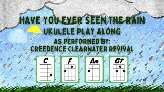 Have You Ever Seen The Rain [CCR] Ukulele Play Along