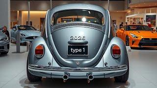 The Icon Reborn: 2026 Volkswagen Beetle Type 1 Returns with Retro Soul and Future Tech