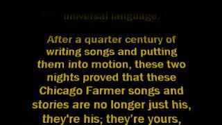 Chicago Farmer Live Album Announcement