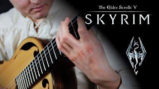 SKYRIM Main Theme "Dragonborn" (Classical Guitar) - Bard Style