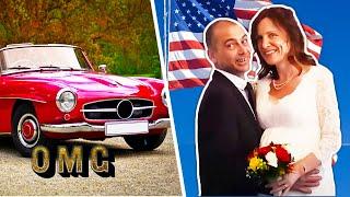 Two Brits Get The American Wedding of Their Dreams! | Wedding Town | OMG