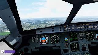 Delta A321 landing in KMCO Rwy 18R