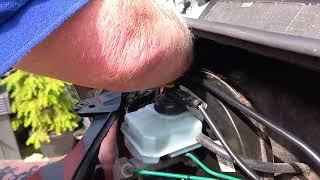 Renault master mk2 fuel filter change, part 2