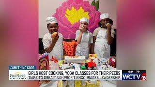Something Good: Girls host cooking, yoga classes for their peers