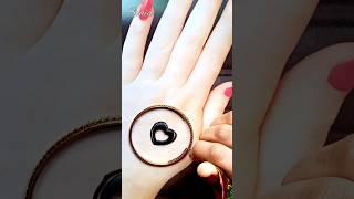 Bangles Mehndi design "M" Letter Mehndi Design #mehndi