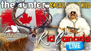 KIDCANADA Hunts Askiy Ridge Alberta in MULTIPLAYER! 🟥🟥 Call of the Wild