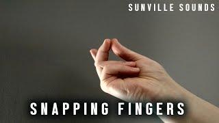 1 Hour of Snapping Fingers | Amazing Sounds with Peter Baeten